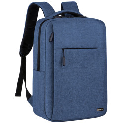 Nilox NXBK034 Mochila Professional Para Portátil De Hasta 15.6" - Azul, Mochila, 39,6 cm (15.6"), Tirante para hombro