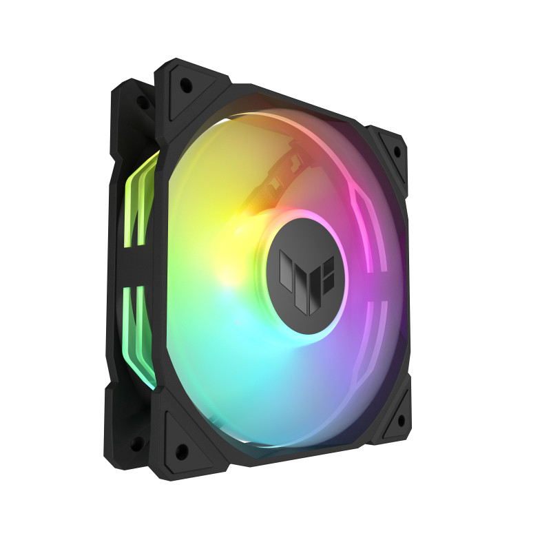ASUS 90DA00D0-B09000 TUF Gaming TR120 ARGB Reverse Fan - Single Pack, Ventilador, 12 cm, Negro