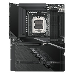 GIGABYTE B850 A STEALTH B850 AORUS STEALTH Placa Base – CPUs AMD Ryzen Serie 9000, VRM digital de 14+2+2 fases, hasta 8200 2