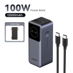 Ugreen 35526B 12000mAh 100W Fast Charging Powerbank