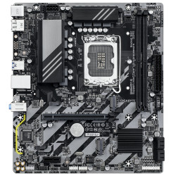 GIGABYTE B860M E B860M E Placa Base - Procesadores Intel Core Ultra Series, VRM de 4+1+2 fases, hasta 8800MHz DDR5 (O.C), 2