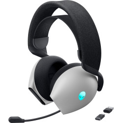 Alienware AW725H-W-DEAM AW725H, Inalámbrico y alámbrico, 20 - 40000 Hz, Juego, 348 g, Auriculares, Negro, Blanco