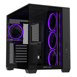 ASUS 90DC00S0-B19000 A32 PLUS, Midi Tower, PC, Negro, ATX, micro ATX, Mini-ITX, Metal, Juego