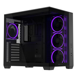 ASUS 90DC00S0-B19000 A32 PLUS, Midi Tower, PC, Negro, ATX, micro ATX, Mini-ITX, Metal, Juego 2