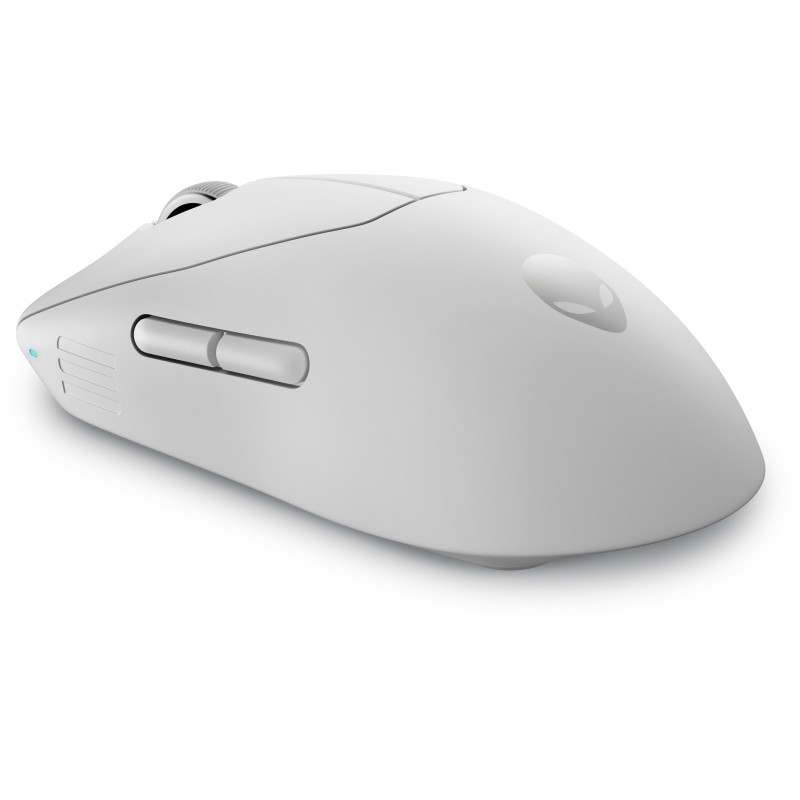 Alienware PRO-MS-W-DEAM Pro Wireless Gaming Mouse, Ambidextro, Óptico, RF Wireless + USB Type-C, 26000 DPI, 0,25 ms, Blanco