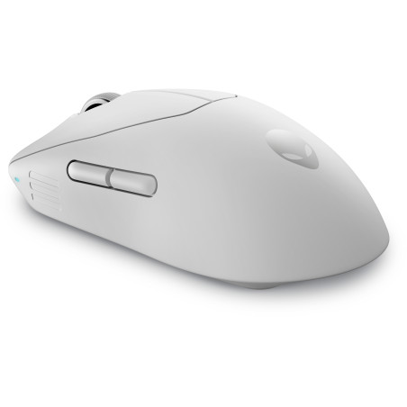 Alienware PRO-MS-W-DEAM Pro Wireless Gaming Mouse, Ambidextro, Óptico, RF Wireless + USB Type-C, 26000 DPI, 0,25 ms, Blanco