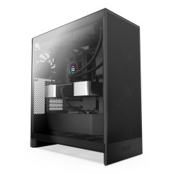 NZXT CM-H72FB-01 H7 Flow, Midi Tower, PC, Negro, ATX, EATX, micro ATX, Mini-ITX, SGCC, Vidrio templado, 18,5 cm
