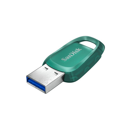 SanDisk SDCZ96-128G-G46 Ultra Eco, 128 GB, USB tipo A, 3.2 Gen 1 (3.1 Gen 1), 100 MB/s, Cable, Verde