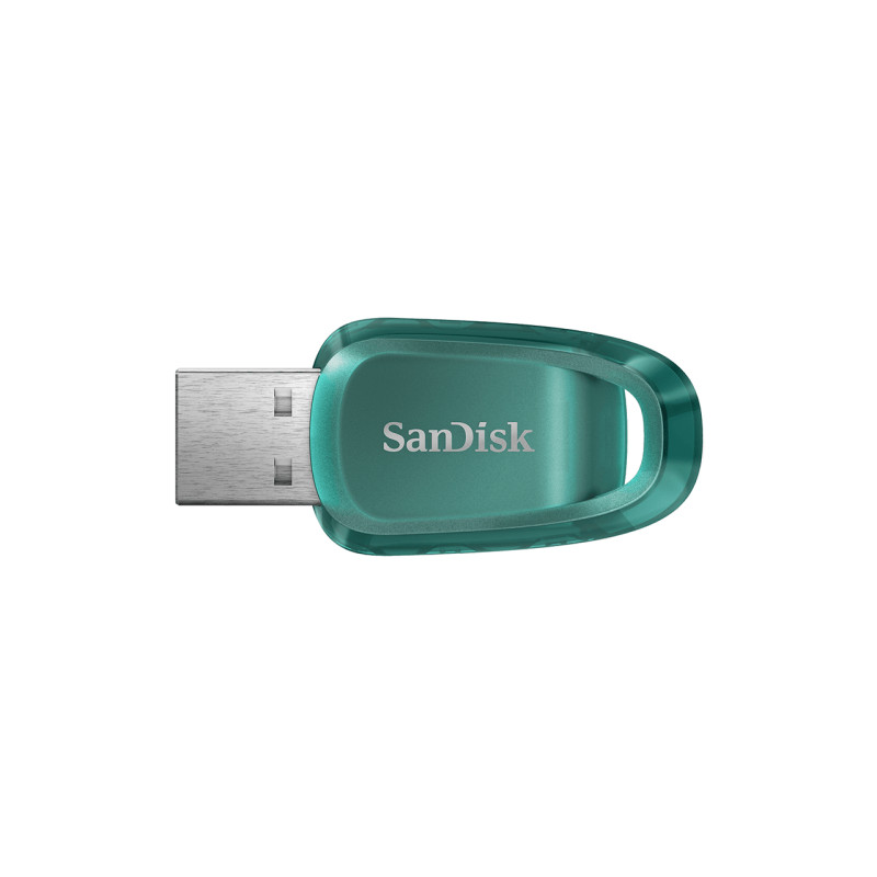 SanDisk SDCZ96-128G-G46 Ultra Eco, 128 GB, USB tipo A, 3.2 Gen 1 (3.1 Gen 1), 100 MB/s, Cable, Verde