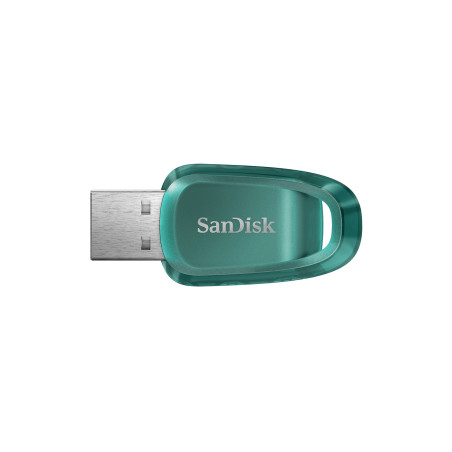 SanDisk SDCZ96-128G-G46 Ultra Eco, 128 GB, USB tipo A, 3.2 Gen 1 (3.1 Gen 1), 100 MB/s, Cable, Verde