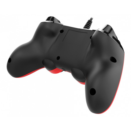 NACON PS4OFCPADRED PS4OFCPADRED, Gamepad, PC, PlayStation 4, Botón Opciones, Botón Compartir, Analógico/Digital, Alámbrico,