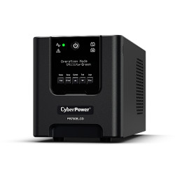 CyberPower PR750ELCD PR750ELCD, Línea interactiva, 0,75 kVA, 675 W, Onda sinusoidal pura, 150 V, 301 V