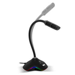 Spirit of Gamer MIC-EKO300 EKO300, Micrófono para videoconsola, -58 dB, 100 - 10000 Hz, 2200 Ω, Omnidireccional, Alámbrico