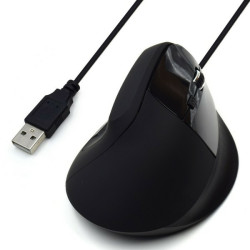 Ewent EW3157 EW3157, mano derecha, Óptico, USB tipo A, 1800 DPI, Negro