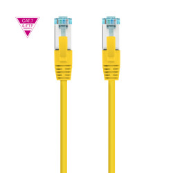 Nanocable 10.20.1702-Y Cable de Red Cat.7 600MHZ LSZH SFTP PIMF AWG26, Amarillo, 2 m, 2 m, Cat7, SF/UTP (S-FTP), RJ-45, RJ-45, 2