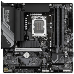GIGABYTE B760M G X DDR4 GEN5 B760M GAMING X DDR4 GEN5 Placa Base – Compatible con procesadores Intel Core 14ª generación, 2
