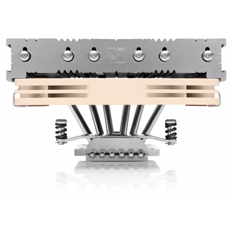 Noctua NH-L12SX77 NH-L12SX77, Disipador térmico/Radiador, 12 cm, 450 RPM, 1850 RPM, 94,2 m³/h, Beige, Níquel