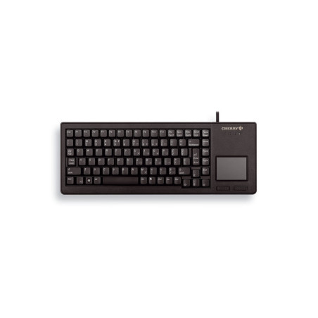 CHERRY G84-5500LUMEU-2 XS Touchpad, Completo (100%), Alámbrico, USB, QWERTY, Negro