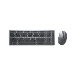DELL KM7120W-GY-INT Teclado compacto y ratón Pro Plus - KM7120W - EEUU Internacional (QWERTY), Completo (100%), Inalámbrico,