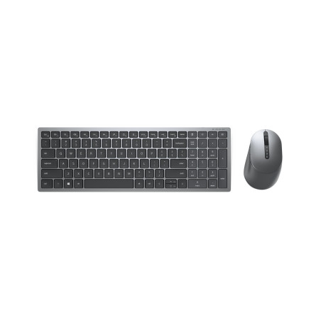 DELL KM7120W-GY-INT Teclado compacto y ratón Pro Plus - KM7120W - EEUU Internacional (QWERTY), Completo (100%), Inalámbrico,