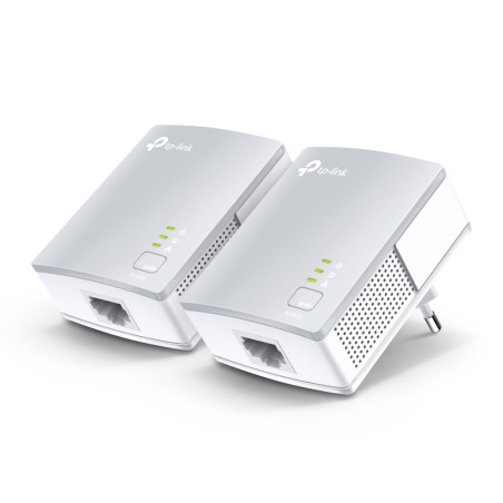 TP-Link TL-PA411 KIT Kit de Inicio con Mini Adaptador Powerline AV600, 500 Mbit/s, IEEE 802.3, IEEE 802.3u, Ethernet rápido,
