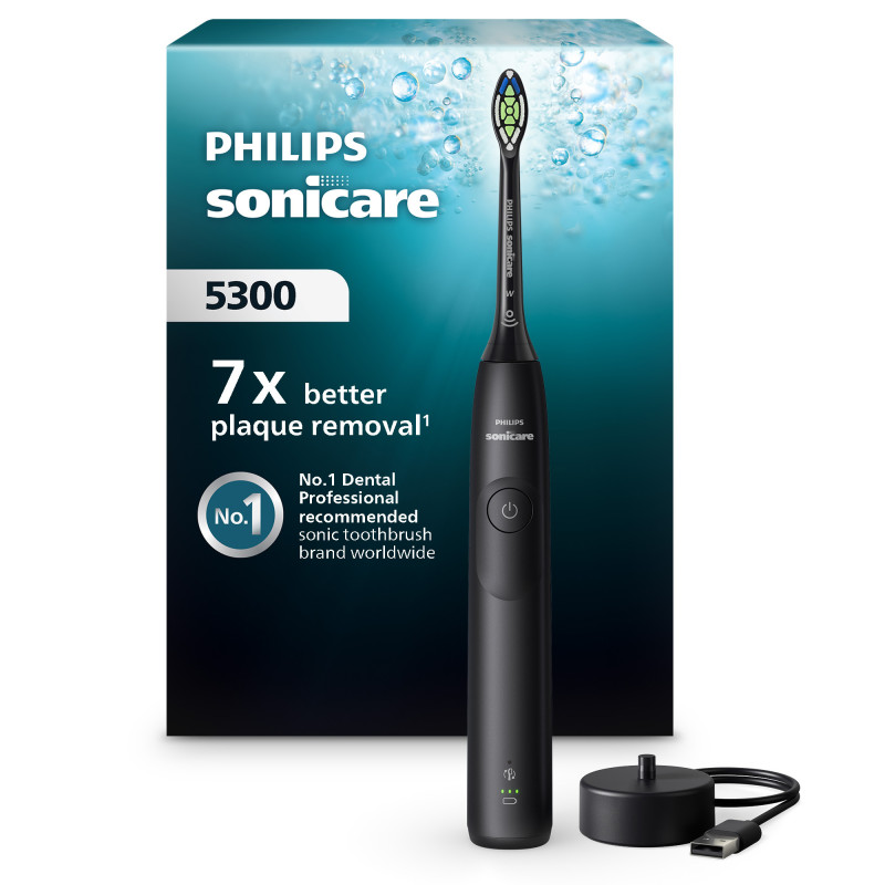 Philips HX7101/01 Sonicare 5300 series Series 5300 HX7101/01 Cepillo dental recargable, Adulto, Cepillo dental sónico,