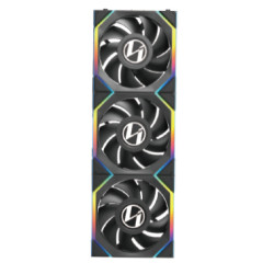 Lian Li G99.12SLLCD1W3B.00 12SLLCD1W3B, Ventilador, 12 cm, 350 RPM, 1900 RPM, Negro