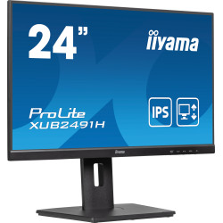 iiyama XUB2491H-B1 ProLite XUB2491H-B1, 60,5 cm (23.8"), 1920 x 1080 Pixeles, Full HD, LED, 0,5 ms, Negro