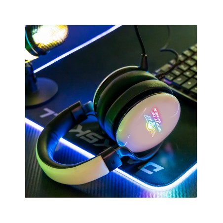 Spirit of Gamer MIC-XH700WT XPERT H700, Alámbrico, Juego, 20 - 20000 Hz, 300 g, Auriculares, Blanco