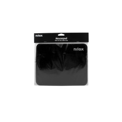 Nilox NXMP001 Alfombrilla negra para ratón de, Negro, Monocromo, Alfombrilla de ratón para juegos 2