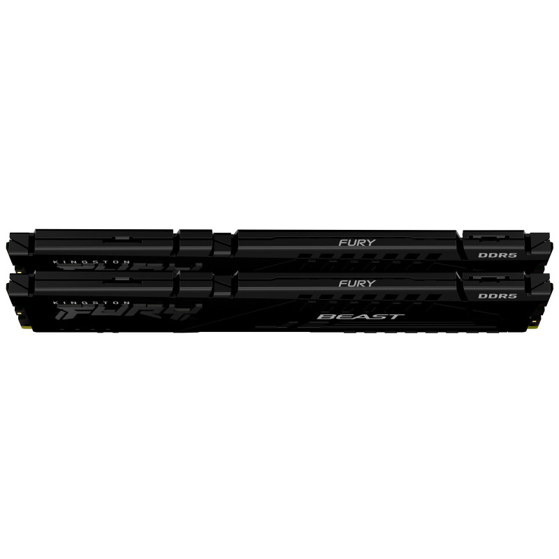 Kingston Technology KF556C40BBK2-16 FURY Beast 16GB 5600MT/s DDR5 CL40 DIMM (Kit de 2) Black, 16 GB, 2 x 8 GB, DDR5, 288-pin
