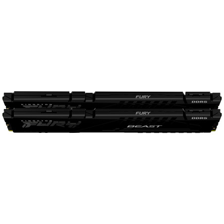 Kingston Technology KF556C40BBK2-16 FURY Beast 16GB 5600MT/s DDR5 CL40 DIMM (Kit de 2) Black, 16 GB, 2 x 8 GB, DDR5, 288-pin