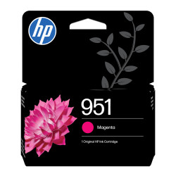HP CN051AE Cartucho de tinta original 951 magenta, Rendimiento estándar, Magenta, Tinta a base de pigmentos, 8 ml, 1 pieza(s),