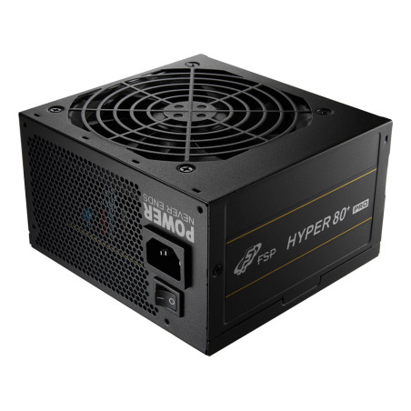 FSP 9PA5509407 HYPER 80+ PRO 550W Unidad de fuente de alimentación ATX ATX3.1 Negro, 550 W, 200 - 240 V, 4.5 A, Activo, 85 W,