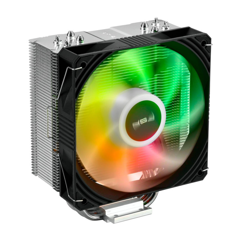 FSP POO0000010 NE5 Procesador Ventilador 120 mm Negro ARGB, Ventilador, 12 cm, 800 RPM, 1600 RPM, 28 sonio, Negro