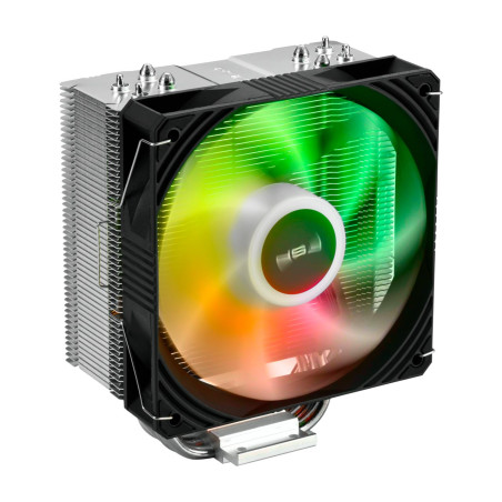 FSP POO0000010 NE5 Procesador Ventilador 120 mm Negro ARGB, Ventilador, 12 cm, 800 RPM, 1600 RPM, 28 sonio, Negro