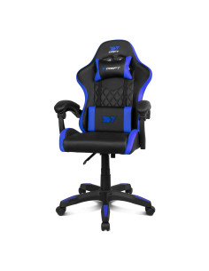 DRIFT DR35EBL silla para videojuegos Silla para videojuegos de PC Asiento acolchado Negro, Azul