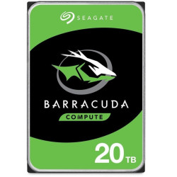 Seagate ST20000DM001 Barracuda 20TB, 20 TB, 7200 RPM, 512 MB, 3.5", SATA
