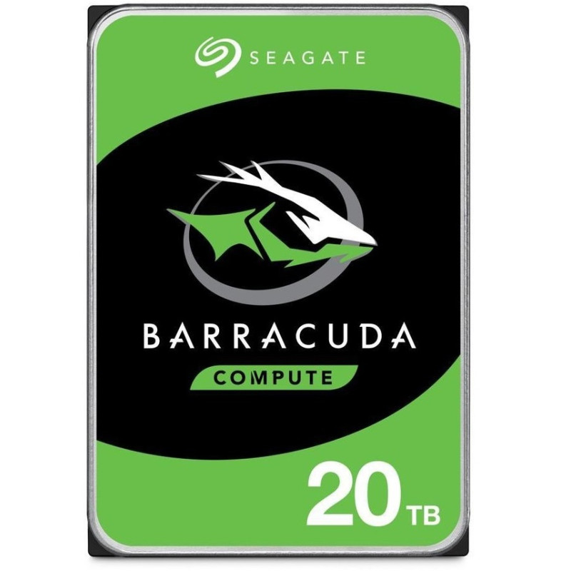 Seagate ST20000DM001 Barracuda 20TB, 20 TB, 7200 RPM, 512 MB, 3.5", SATA