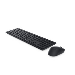 DELL KM5221WBKB-GER Teclado y ratón Pro - KM5221W - alemán (QWERTZ) - negro, Completo (100%), Inalámbrico, RF inalámbrico, 2