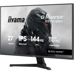 iiyama G2741QSU-B1 G-MASTER G2741QSU-B1, 68,6 cm (27"), 2560 x 1440 Pixeles, 4K Ultra HD, QLED, 1 ms, Negro 2