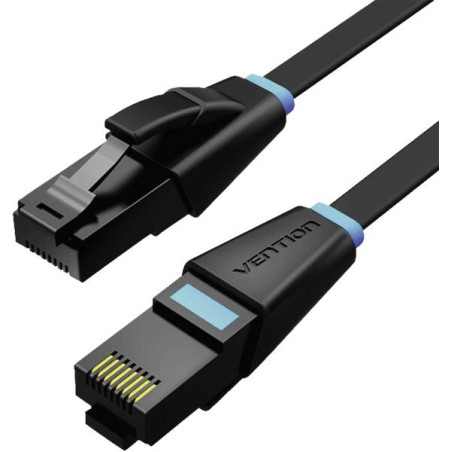 Vention IBJBD IBJBD, 0,5 m, Cat6, RJ-45, RJ-45, Negro