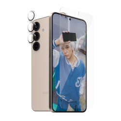 PanzerGlass PGRHONUG37942 ® 2-in-1 Protection Bundle Samsung Galaxy S25+, Samsung, Samsung - Galaxy S25+, Aplicación en seco,