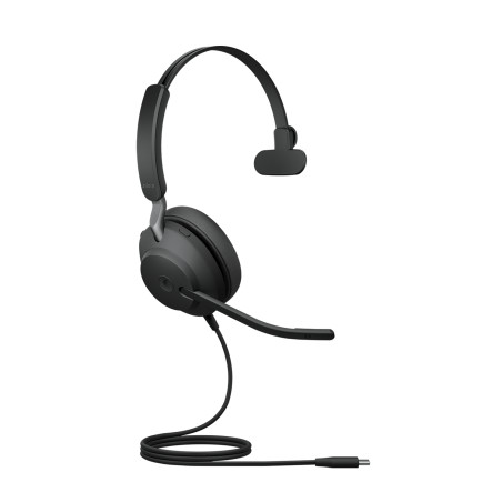 Jabra 24189-899-799 Evolve2 40 SE, Alámbrico, 20 - 20000 Hz, Oficina/Centro de llamadas, 113 g, Auriculares, Negro