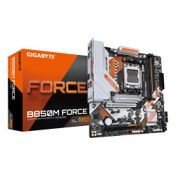 GIGABYTE B850M FORCE B850M FORCE Placa Base – Compatible con procesadores AMD Ryzen serie 9000, VRM digital de 8+2+2 fases,