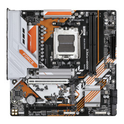 GIGABYTE B850M FORCE B850M FORCE Placa Base – Compatible con procesadores AMD Ryzen serie 9000, VRM digital de 8+2+2 fases, 2