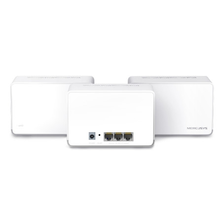Mercusys HALO H70X(3-PACK) Halo H70X (3-pack), Blanco, Interno, Sistema de malla, 550 m², Doble banda (2,4 GHz / 5 GHz), Wi-Fi