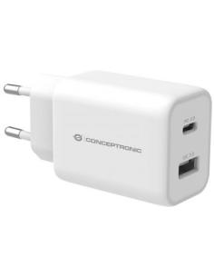 cargador de pared a usb-c + usb-a 33w