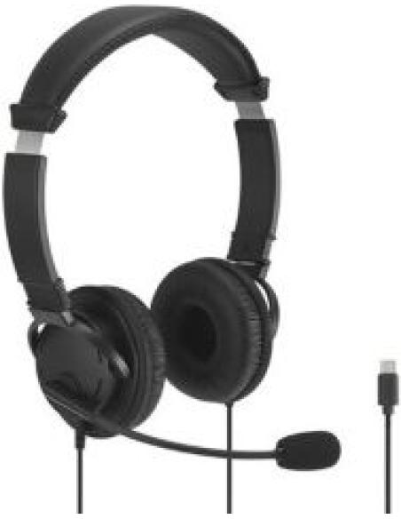 auriculares de diadema con microfono eq sostenible estereo usb-c