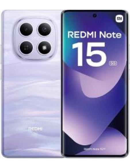 smartphone redmi note 15 nfc capacidad 256gb ram 8gb procesador snapdragon 6 gen 3 pantalla 6.77' camara frontal 20 mp camara tr